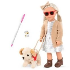 Our Generation 18" Doll with Plush Guide Dog - Marlow -Our Generation Sales Shop unnamed file 1026