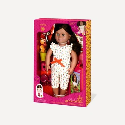 Our Generation Nahla with Storybook & Accessories 18" Posable Gardening Doll 4 Our Generation Nahla with Storybook & Accessories 18" Posable Gardening Doll - Image 2