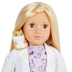Our Generation Noemie with Plush Hamster 18" Pet Care Vet Doll -Our Generation Sales Shop unnamed file 1058