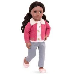 Our Generation 18" Posable Travel Doll with Storybook - Aryal -Our Generation Sales Shop unnamed file 1072