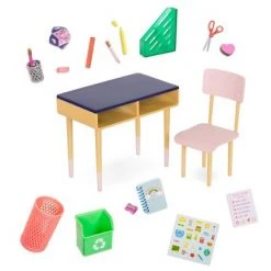 Our Generation Brilliant Bureau Home Desk Accessory Set for 18" Dolls -Our Generation Sales Shop unnamed file 11