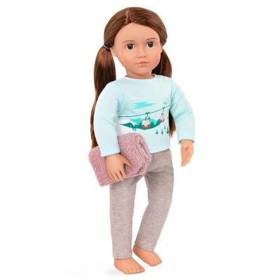 Our Generation 18" Posable Doll with Storybook - Sandy 4 Our Generation 18" Posable Doll with Storybook - Sandy - Image 2