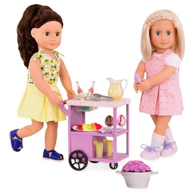 Our Generation Patio Treats Trolley Doll Food Accessory Set for 18" Dolls 4 Our Generation Patio Treats Trolley Doll Food Accessory Set for 18" Dolls - Image 2