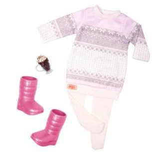 Our Generation 18" Posable Doll with Storybook - Sandy 5 Our Generation 18" Posable Doll with Storybook - Sandy - Image 3