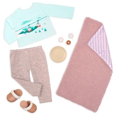 Our Generation 18" Posable Doll with Storybook - Sandy 6 Our Generation 18" Posable Doll with Storybook - Sandy - Image 4