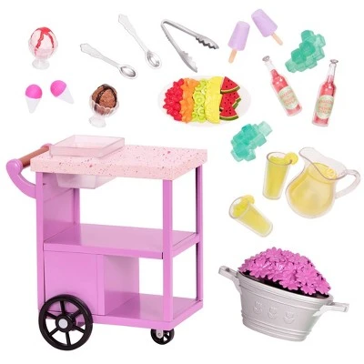 Our Generation Patio Treats Trolley Doll Food Accessory Set for 18" Dolls 5 Our Generation Patio Treats Trolley Doll Food Accessory Set for 18" Dolls - Image 3