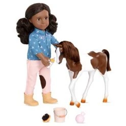 Our Generation 18" Equestrian Doll & Horse Set - Daveen with Foal -Our Generation Sales Shop unnamed file 1171