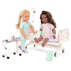 Our Generation Adjustable Hospital Bed & Doctor Set for 18" Dolls - Get Well Bed -Our Generation Sales Shop unnamed file 121