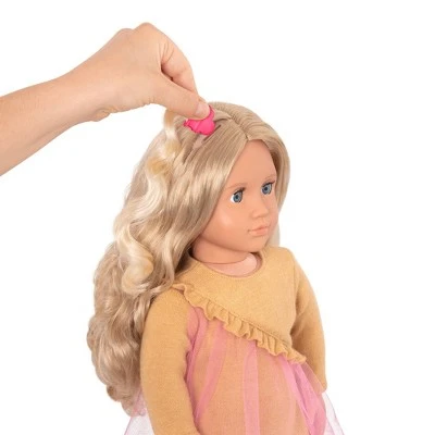 Our Generation 18" Hair Play Doll with Clip-in Hair Accessories - Bianca 3 Our Generation 18" Hair Play Doll with Clip-in Hair Accessories - Bianca
