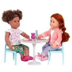 Our Generation Furniture Playset for 18" Dolls - Table for Two in White & Blue -Our Generation Sales Shop unnamed file 140