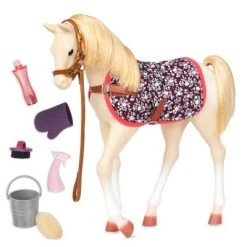 Our Generation Palomino Horse Foal Accessory Set for 18" Dolls -Our Generation Sales Shop unnamed file 24
