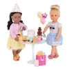 Our Generation Sweet Celebration Birthday Party Accessory Set for 18" Dolls