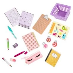 Our Generation Classroom Cool School Locker Accessory Set for 18" Dolls -Our Generation Sales Shop unnamed file 35