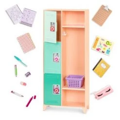Our Generation Classroom Cool School Locker Accessory Set for 18" Dolls -Our Generation Sales Shop unnamed file 36
