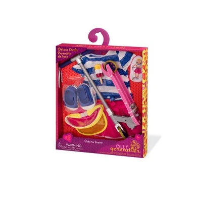 Our Generation Cute to Scoot with Scooter Accessory Fashion Outfit for 18" Dolls 4 Our Generation Cute to Scoot with Scooter Accessory Fashion Outfit for 18" Dolls - Image 2