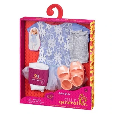 Our Generation Out of the Blue Ballet Dress Outfit for 18" Dolls 4 Our Generation Out of the Blue Ballet Dress Outfit for 18" Dolls - Image 2