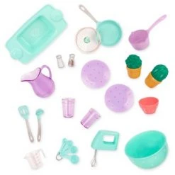 Our Generation Kitchen Accessory with Play Food for 18" Dolls - Gourmet Kitchen Playset - Lilac 10 Our Generation Kitchen Accessory with Play Food for 18" Dolls - Gourmet Kitchen Playset - Lilac -Our Generation Sales Shop unnamed file 688