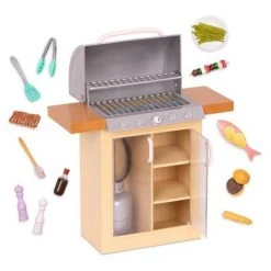 Our Generation BBQ Playset with Play Food for 18" Dolls - Backyard Grill -Our Generation Sales Shop unnamed file 713