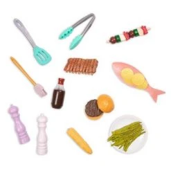 Our Generation BBQ Playset with Play Food for 18" Dolls - Backyard Grill -Our Generation Sales Shop unnamed file 714