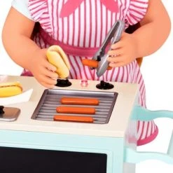 Our Generation Hot Dog Cart Accessory with Play Food for 18" Dolls - Retro Collection 15 Our Generation Hot Dog Cart Accessory with Play Food for 18" Dolls - Retro Collection -Our Generation Sales Shop unnamed file 725