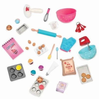 Our Generation 18" Posable Cooking Doll Jenny with Gourmet Kitchen Playset & Storybook (Red) 4 Our Generation 18" Posable Cooking Doll Jenny with Gourmet Kitchen Playset & Storybook (Red) - Image 2