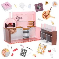 Our Generation Easy Cheesy Pizzeria Restaurant Accessory Playset for 18" Dolls -Our Generation Sales Shop unnamed file 823
