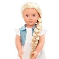 Our Generation Phoebe with Hair Clips & Styling Book 18" Hair Grow Doll -Our Generation Sales Shop unnamed file 862
