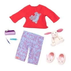 Our Generation Willow with Storybook & Plush Bunny 18" Posable Sleepover Doll -Our Generation Sales Shop unnamed file 896