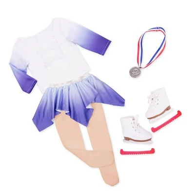 Our Generation Katelyn with Storybook & Outfit 18" Posable Ice Skating Doll 6 Our Generation Katelyn with Storybook & Outfit 18" Posable Ice Skating Doll - Image 4