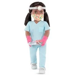 Our Generation 18" Doctor Doll with Scrubs Outfit - Cierra -Our Generation Sales Shop unnamed file 920